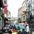 Outdoor cafés around Place Saint-Géry
